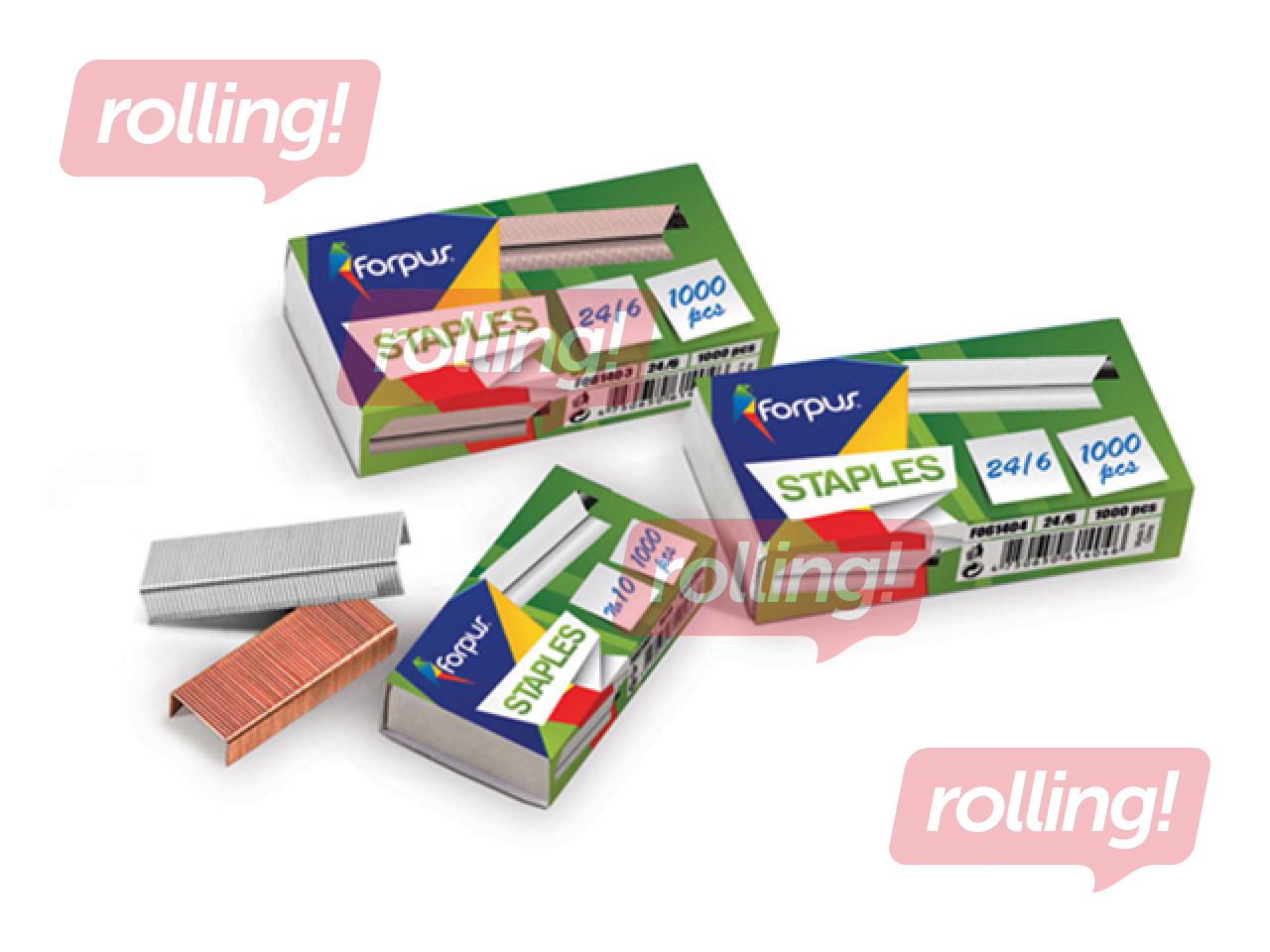 Staples Fopi Nr.10, 1000 pcs.