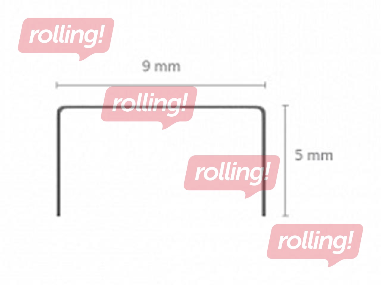 Staples ErichKrause Nr.10, 1000 pcs.