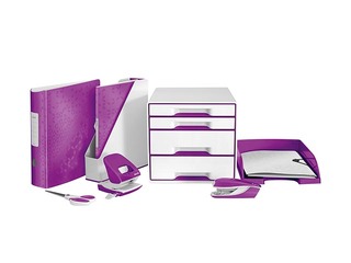 Caurumsitējs Leitz 5008 Metal, 30l., violets