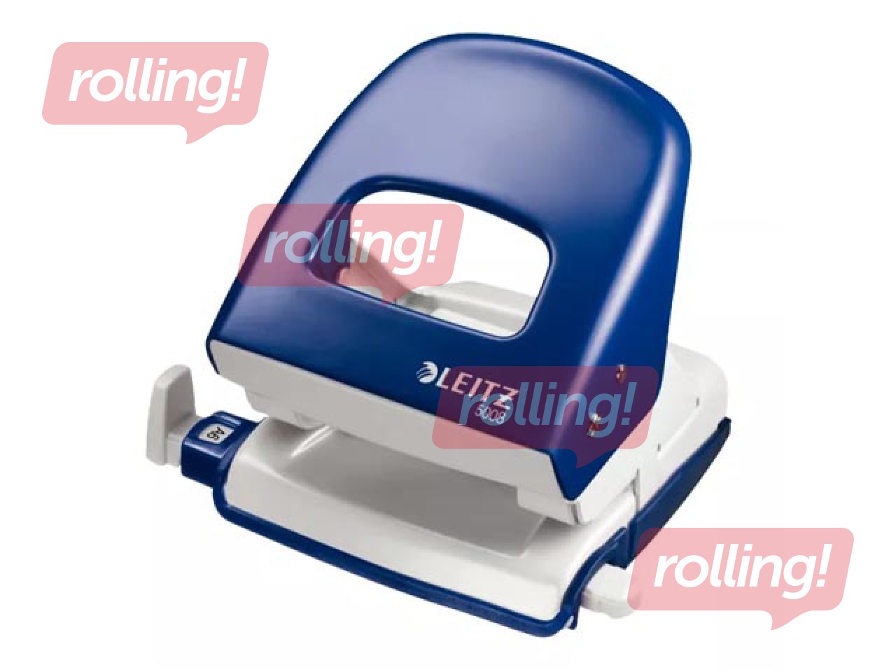 Leitz 5008 Metallist auguraud, 30 lehte, sinine