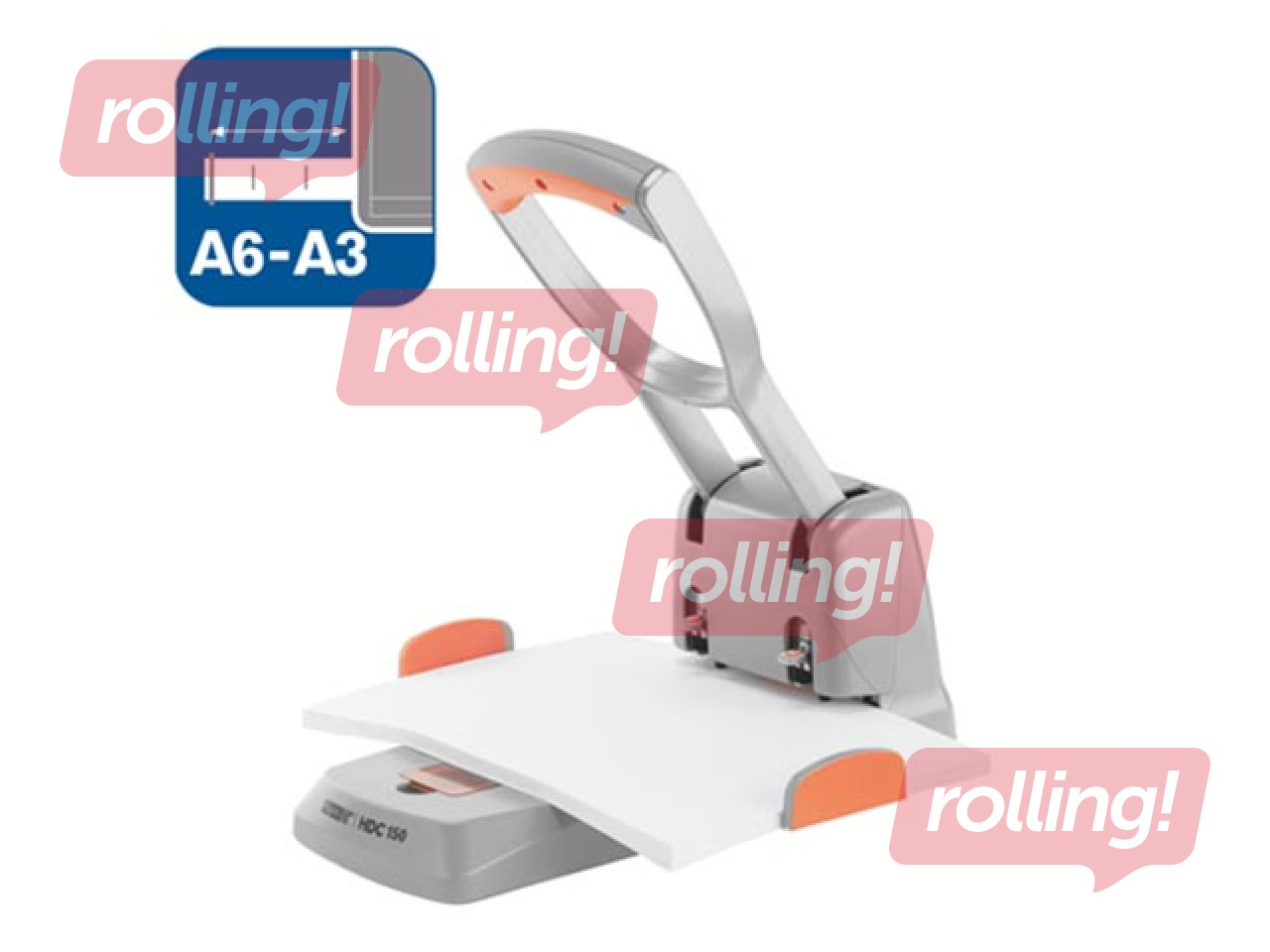 Caurumsitējs Supreme HDC150, 150l, pelēks/oranžs