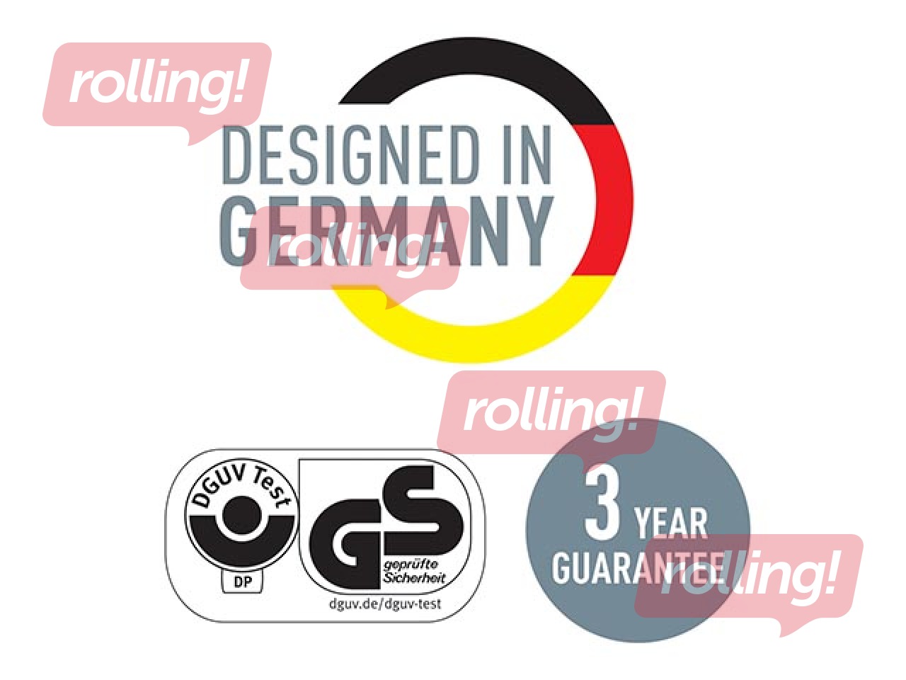 Офисный металлический дырокол Leitz 5008 Metal, 30л, бирюзовый