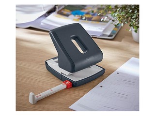 Hole Punch Leitz Cosy, 30 sheets, grey