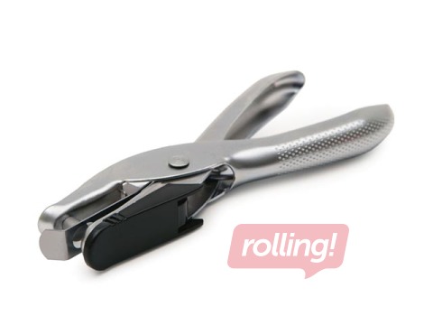 Caurumsitējs Rapesco, 1 caurumam, 6mm, 10 lapām, metāla korpuss