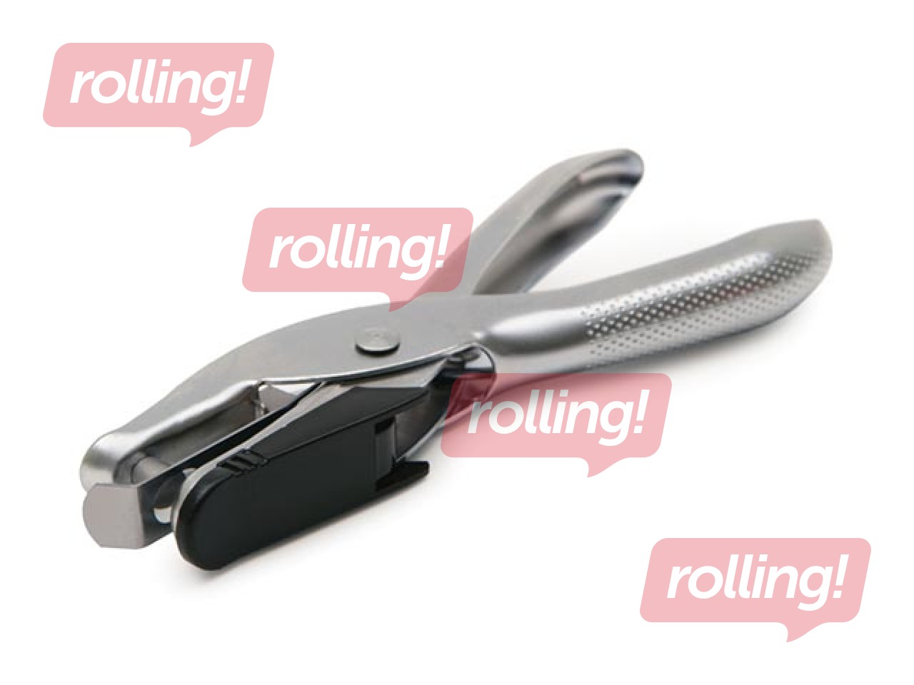 Caurumsitējs Rapesco, 1 caurumam, 6mm, 10 lapām, metāla korpuss