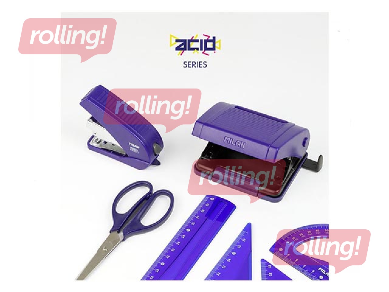 Caurumsitējs Milan, 15 lapām, zils