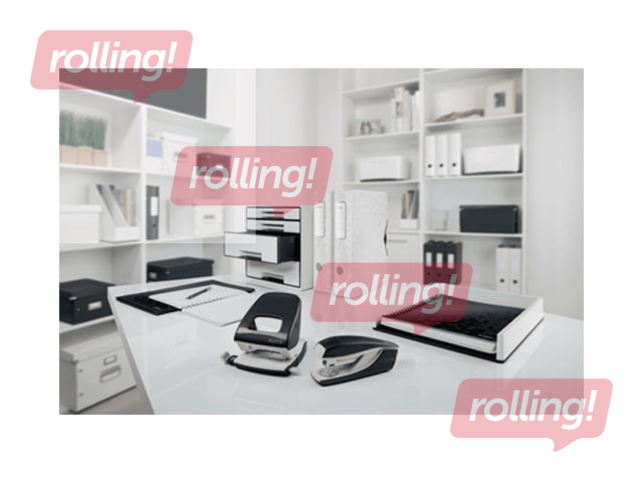 Caurumsitējs Leitz 5008 Metal, 30l., melns