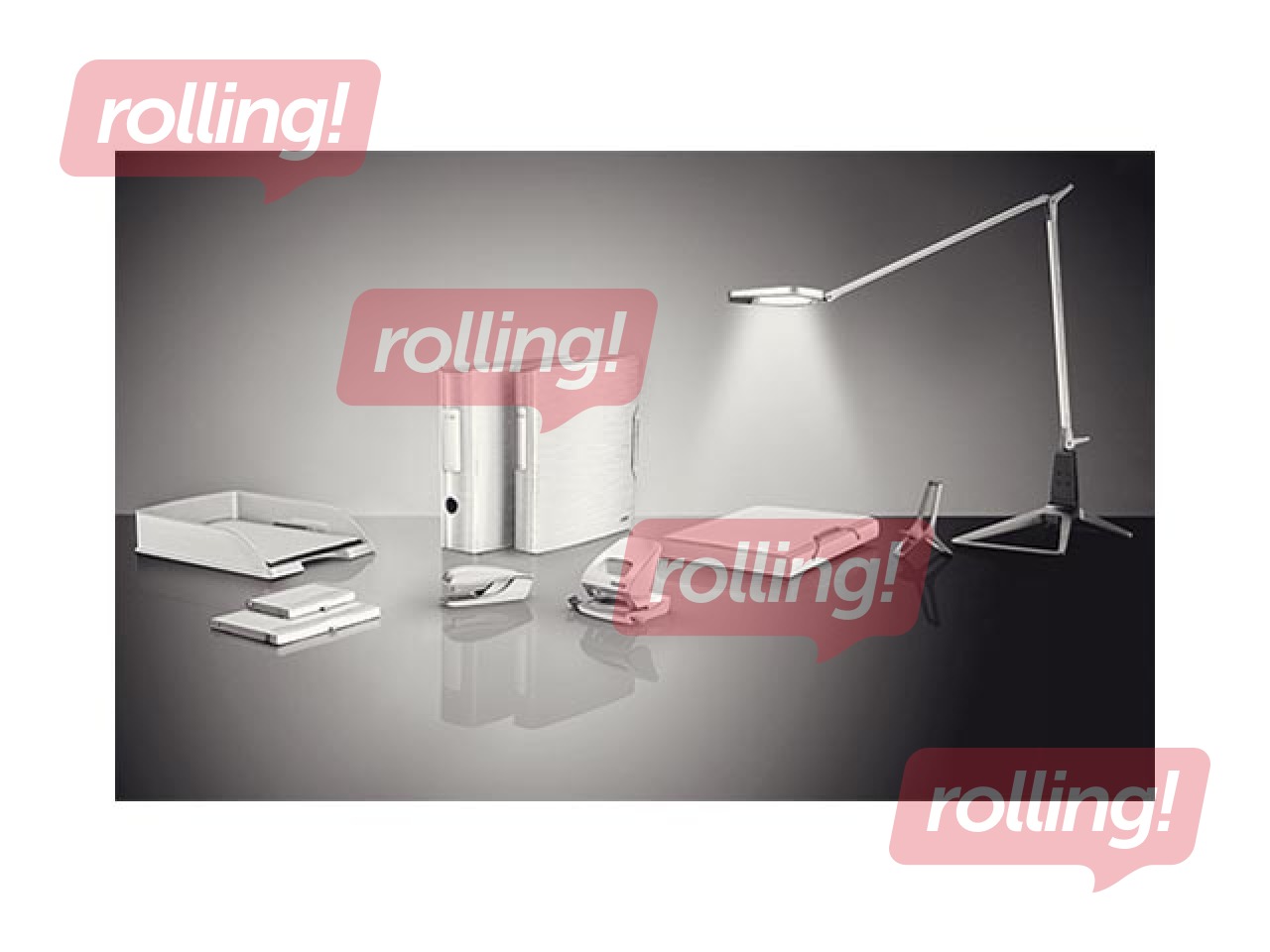 Caurumsitējs Leitz Style Metal, 30l., balts