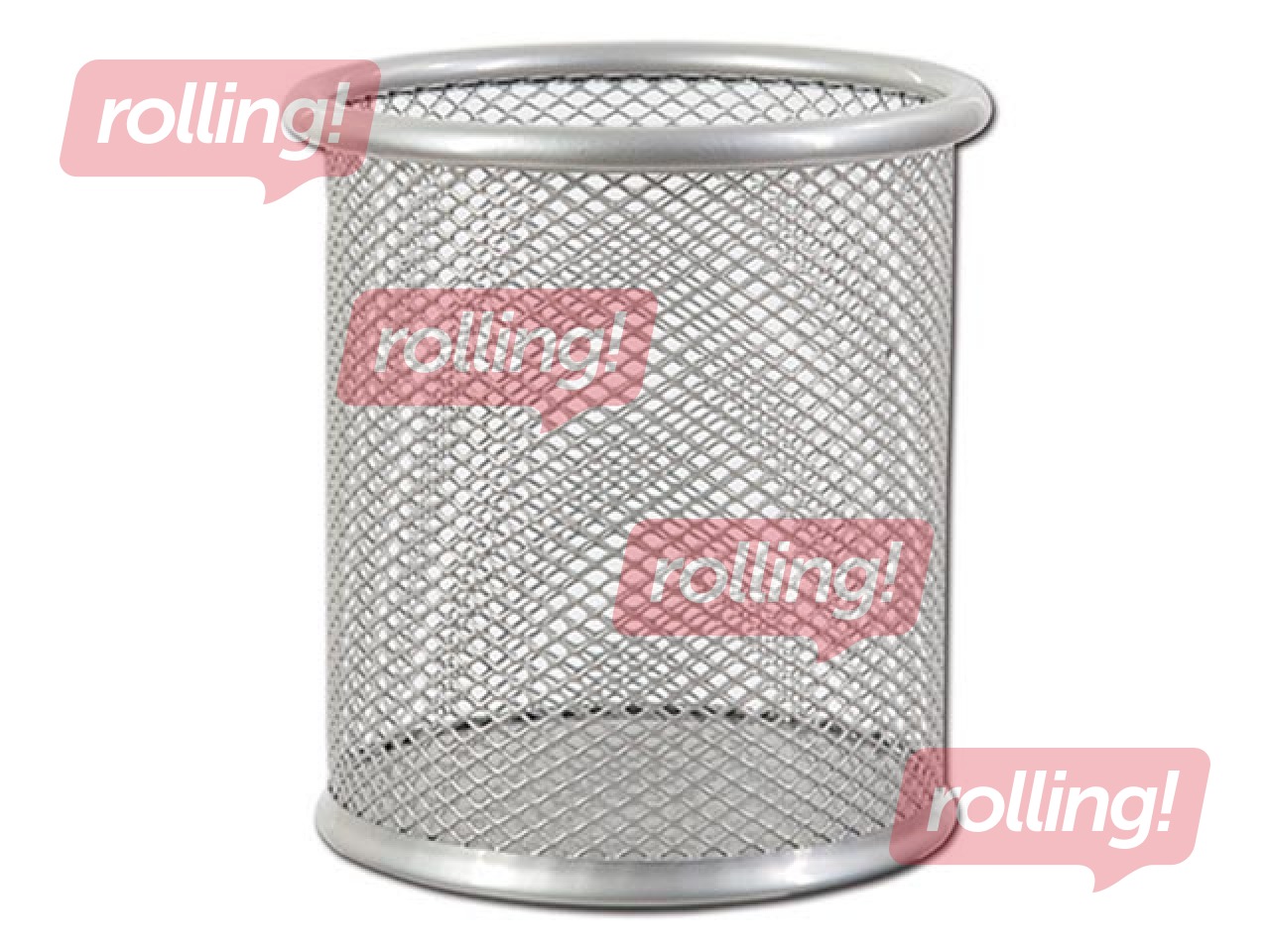 Pen holder Concorde, empty, metal, silver