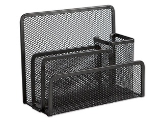 Штатив для писем, 4 отделения, метал, чёрный