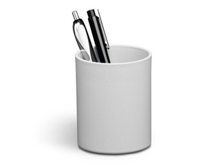 Стаканчик для ручек Durable Eco, пустой, пластиковый, серый