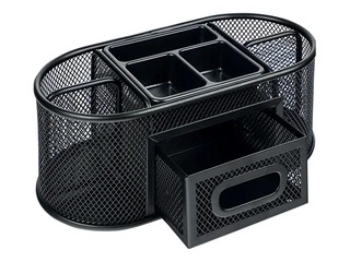 Oрганизатор настольный Grand, металл, черный