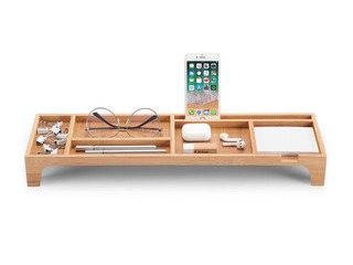 Galda organizators Forofis, bambusa, 530x150x65mm