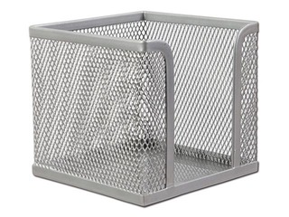 Märkmepaberi karp, metall, hõbe