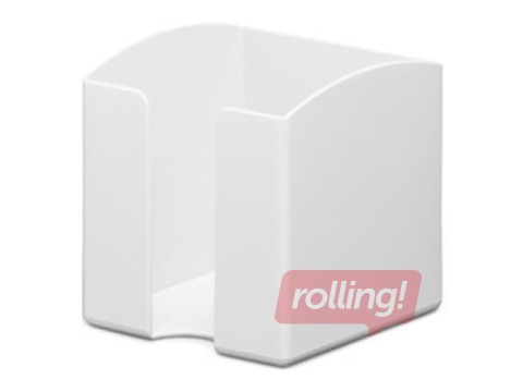 Подставка для бумажного блока Durable Eco, 10x10.5x10 см, пластиковая, серая