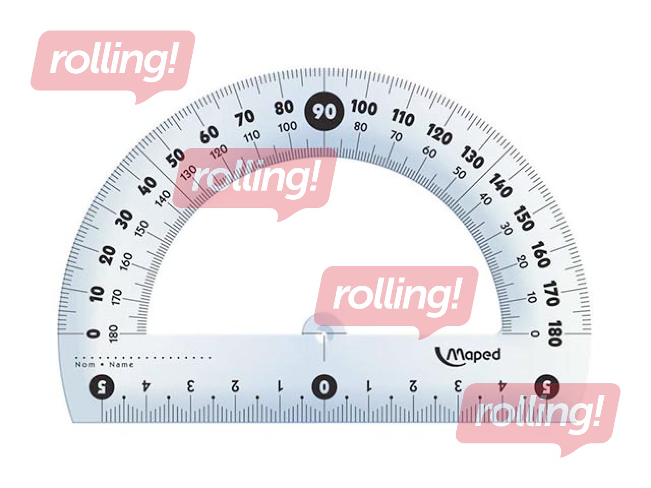 Mall Maped Cristal 180°-12 cm 