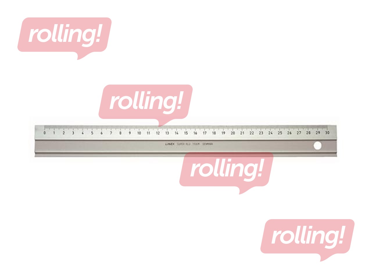 Ruler Linex AL 19100M, aluminum, 100cm