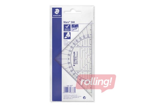 Ruler - triangle Staedtler Mars 568, 16cm