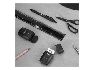 Ruler Milan Shadow, black, 30cm