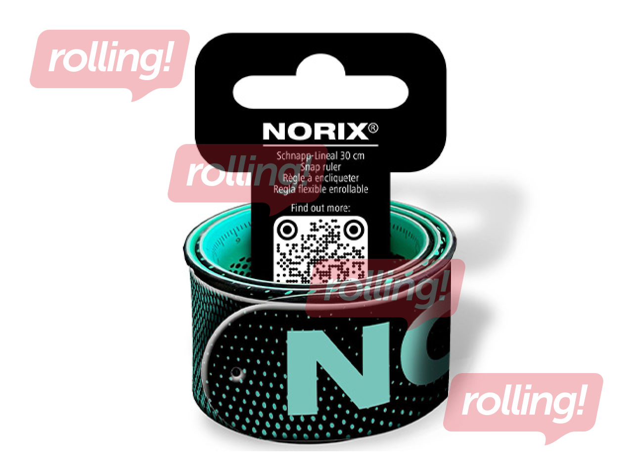 Lineāls Staedtler Norix - Snap it, dažādas krāsas