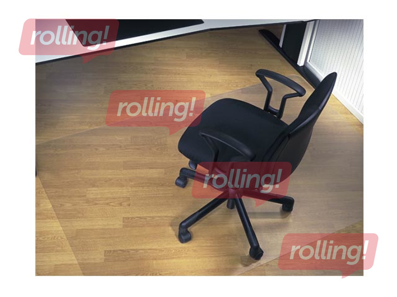 Chairmat Rillstab, hardfloors, 120x90cm