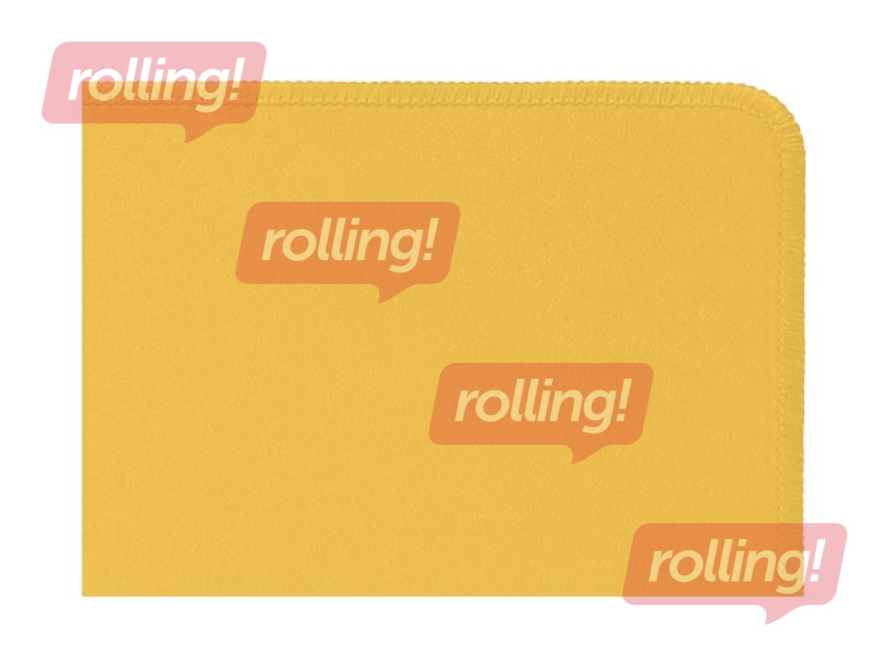 Настил для стола Leitz Cosy, желтый, 80x40см