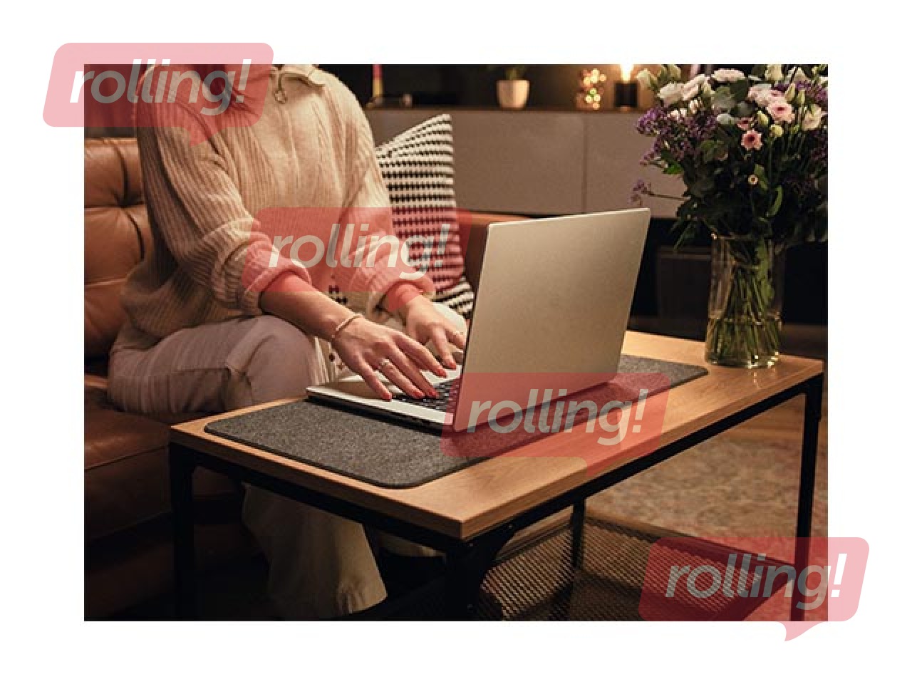 Galda segums Durable Effect, filca, 70x33cm 