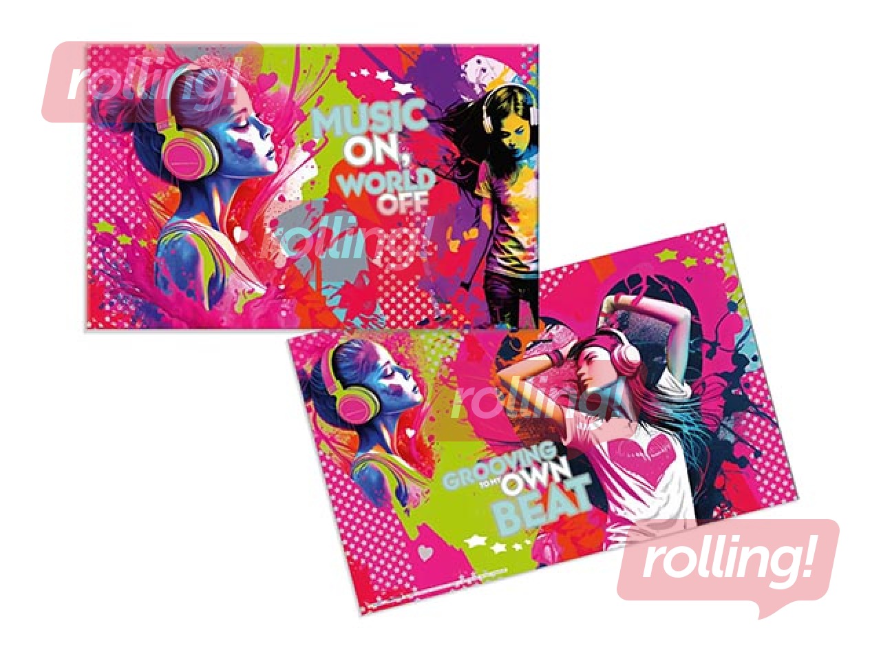 Galda segums Herma, Music Girl, 55x35cm