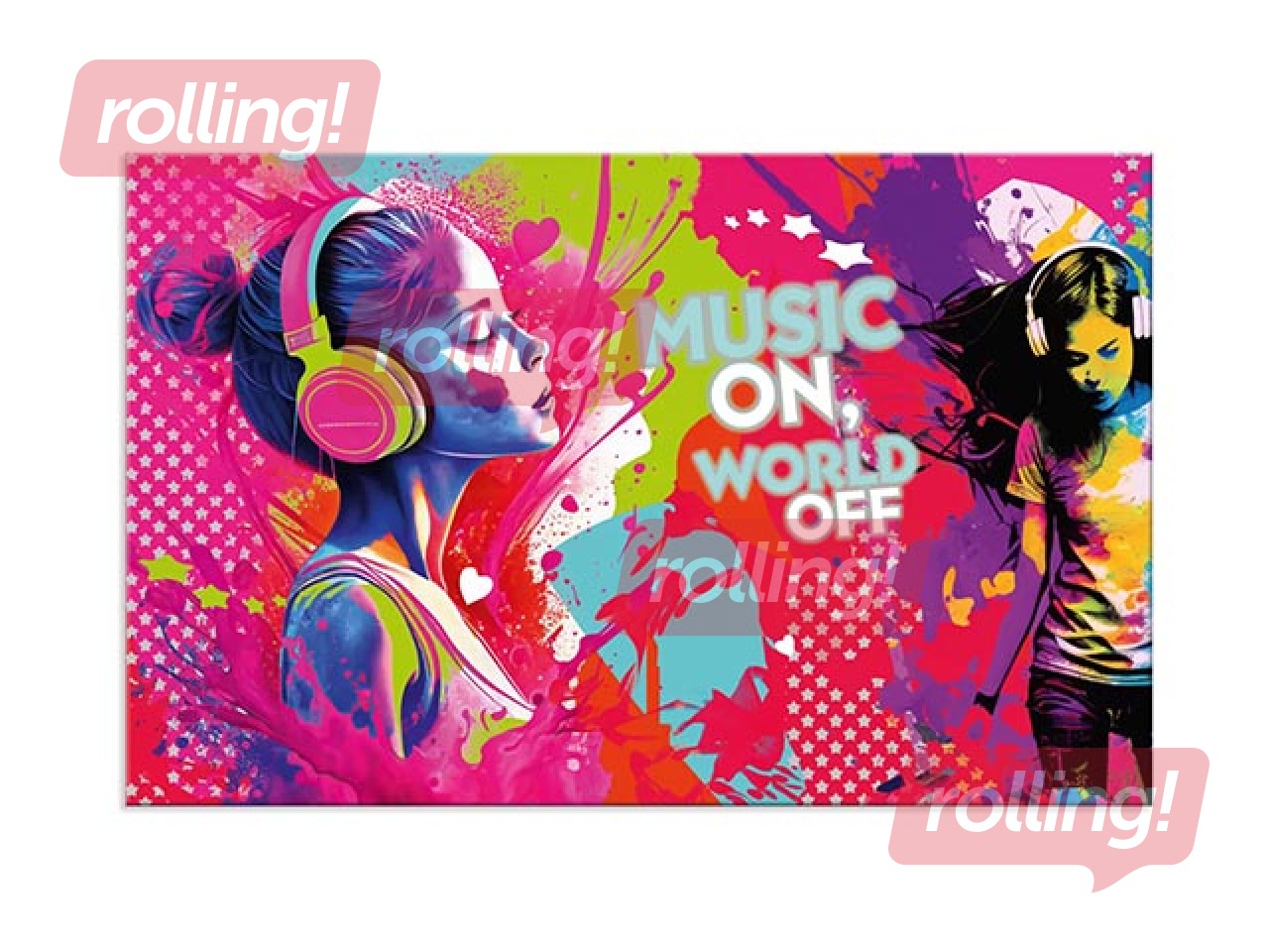 Galda segums Herma, Music Girl, 55x35cm