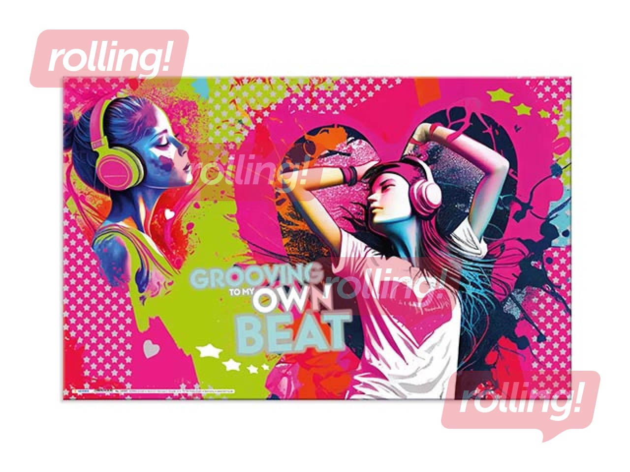 Galda segums Herma, Music Girl, 55x35cm