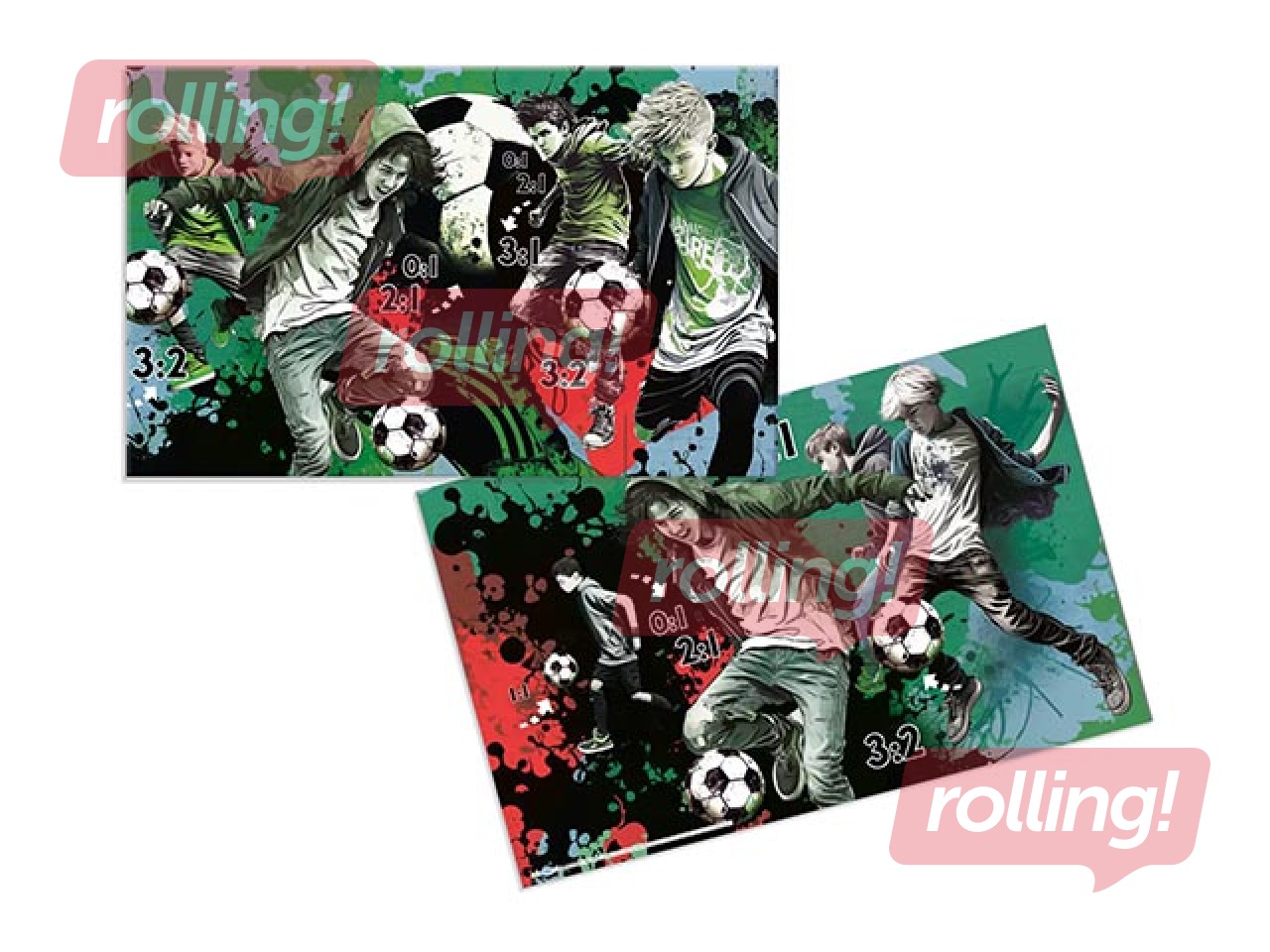 PROMO Lauaalus Herma, Street Soccer, 55x35cm