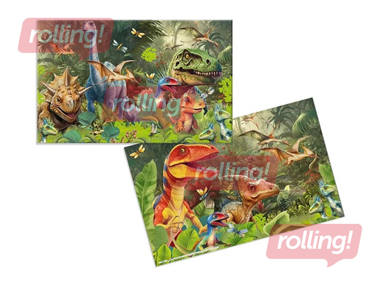 Lauaalus Herma, Dino World, 55x35cm