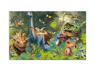 Lauaalus Herma, Dino World, 55x35cm