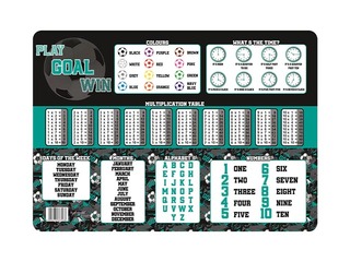 Lamineeritud lauamatt Bambino, A3, 2 erinevat disaini