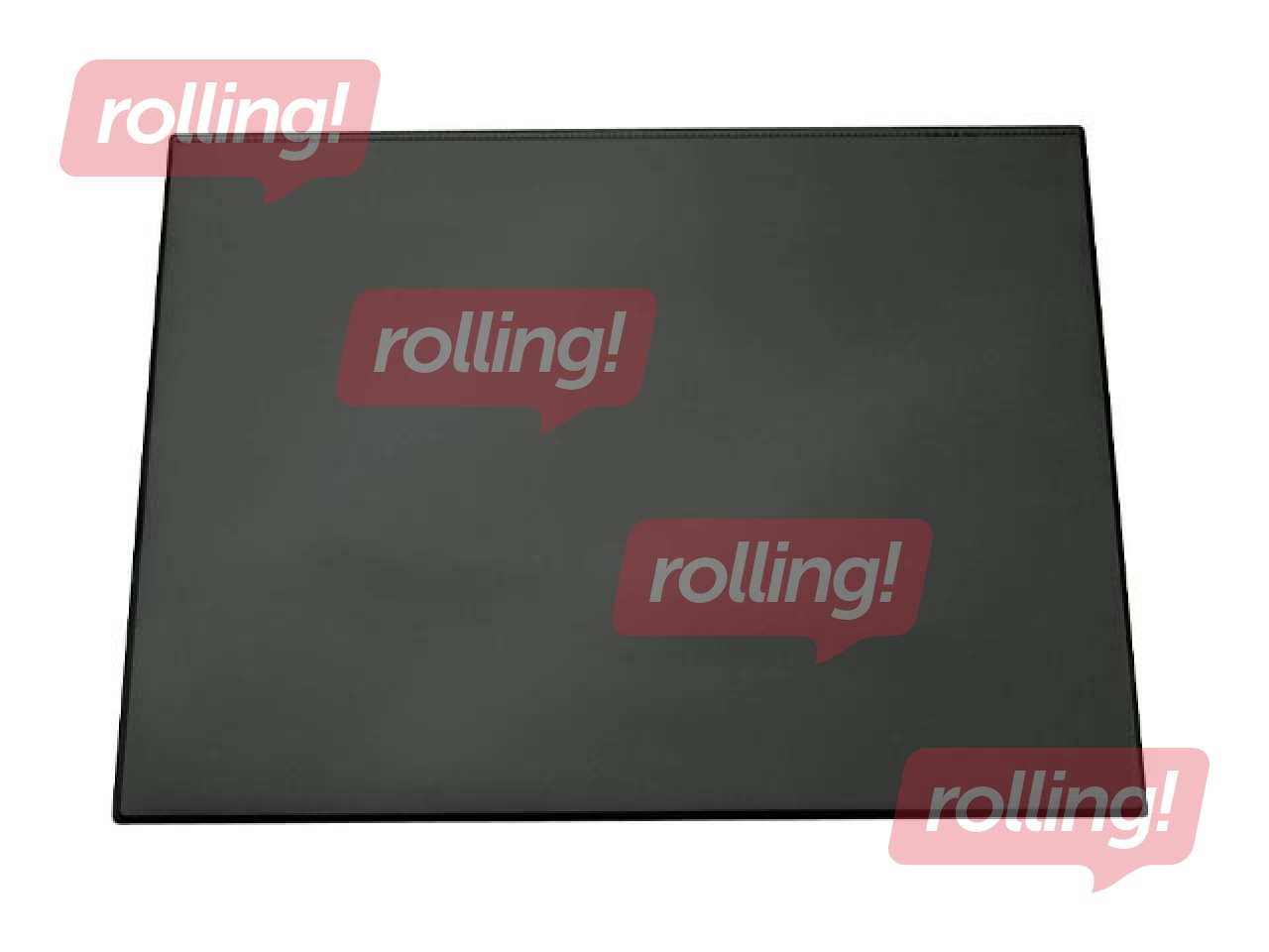 Galda segums Durable ar caurspīdīgu plēvi, melns, 65x52cm