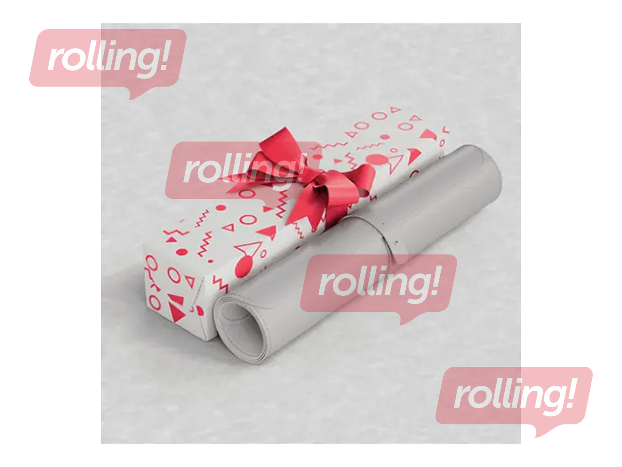 Galda segums Leitz Large, 80x40cm, gaiši pelēks