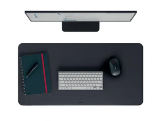 Desk Mat Leitz Large, 80x40cm, black