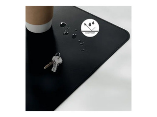 Desk Mat Leitz Large, 80x40cm, black