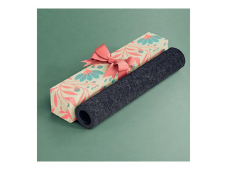 Galda segums Leitz Large Felt Desk Mat, 70x36cm, tumši pelēks