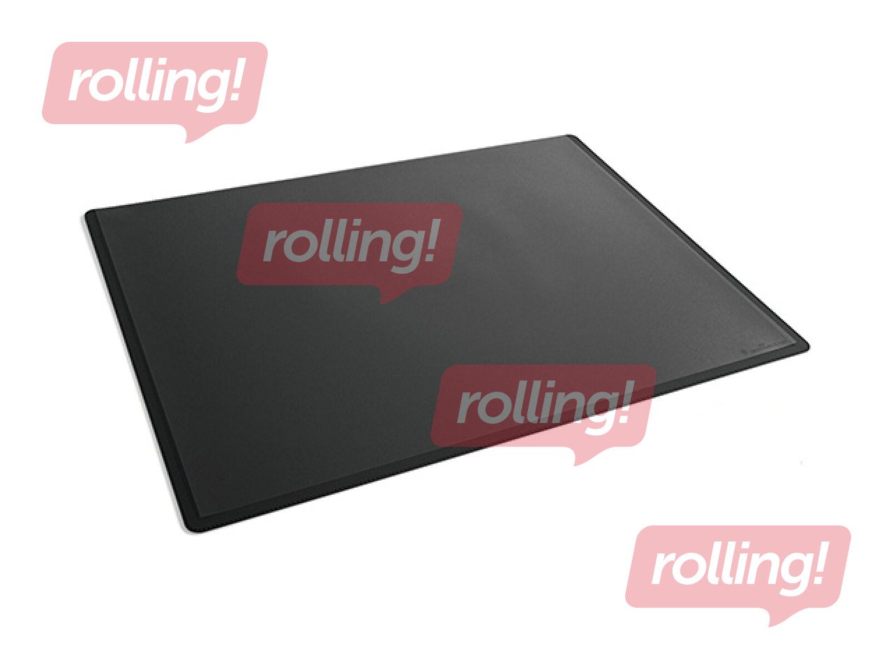 Desk Mat with transparent overlay Durable, black, 53x40cm