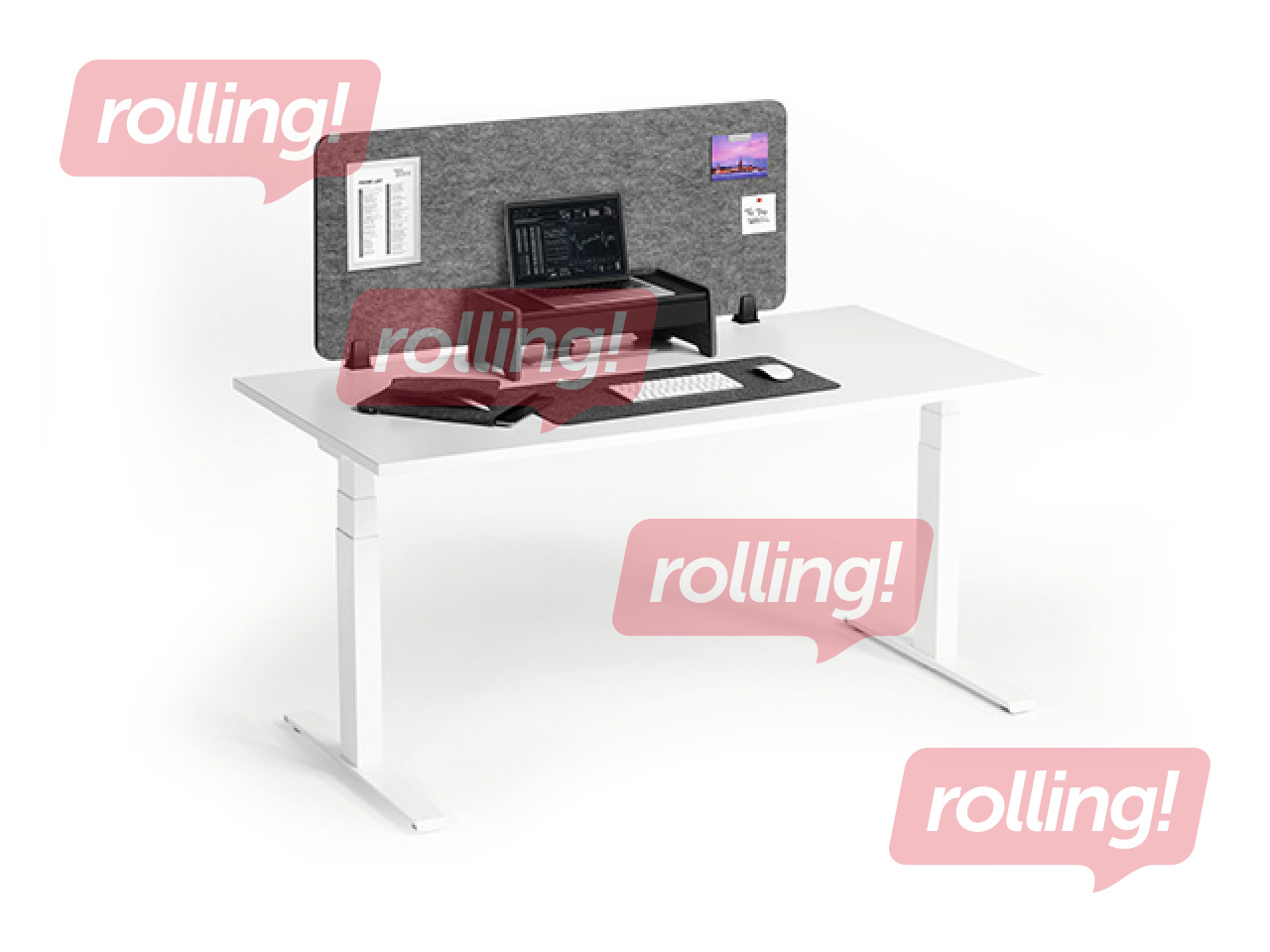 Galda nodalījums salokāms Durable, Effect 120, filca