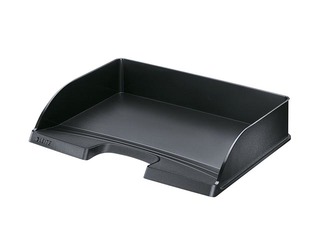 Letter tray Leitz Plus, A4, landscape, black