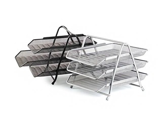 Document tray set  Forpus metal, black