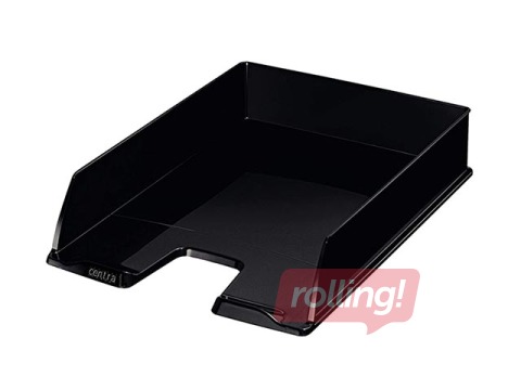 Letter tray Centra, black