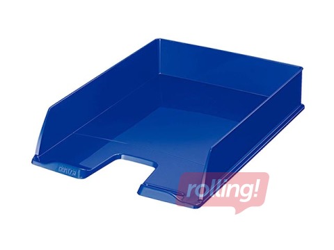 Letter tray Centra, blue