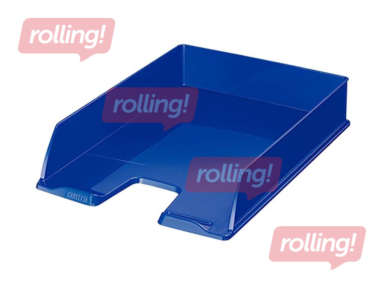 Letter tray Centra, blue