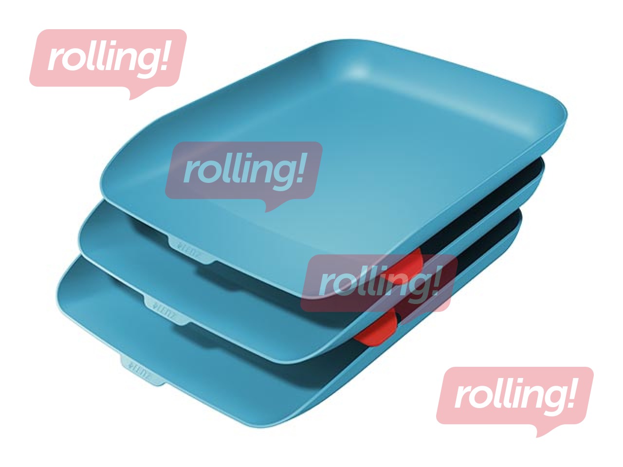 Dokumentu plauktu komplekts Leitz Cosy 3, zils