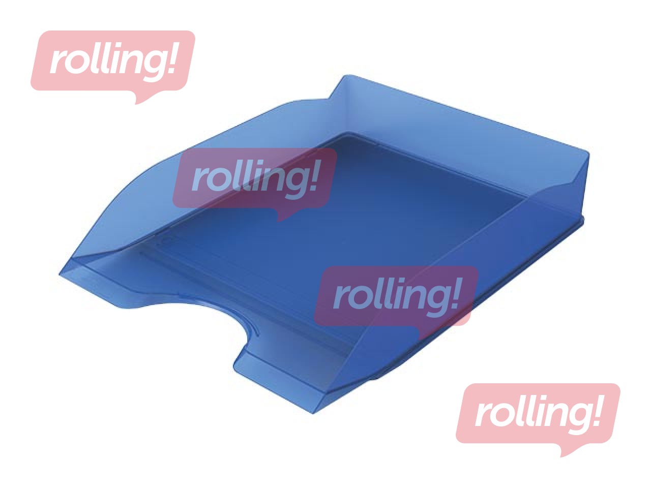 Letter tray Basic Durable Basic, transparent blue