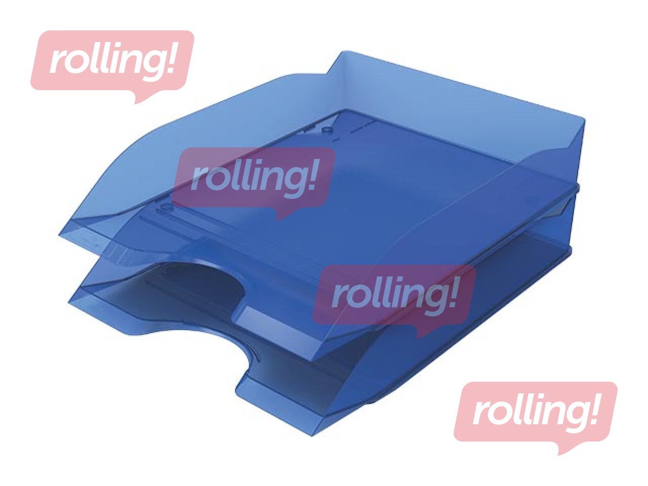 Letter tray Basic Durable Basic, transparent blue