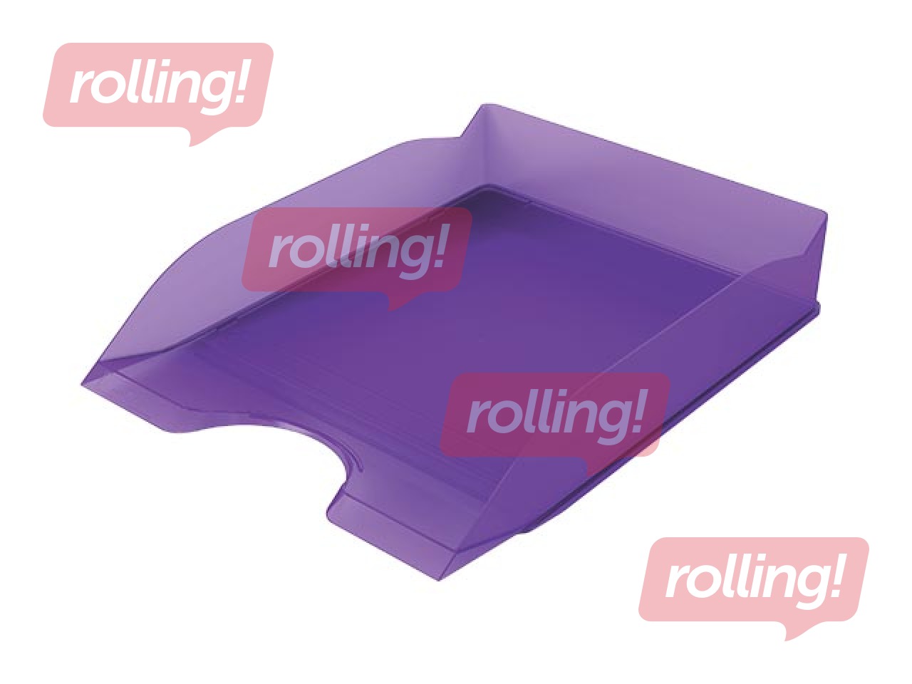 Letter tray Basic Durable Basic, transparent purple